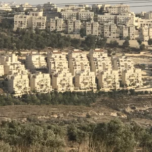 view of Bethlehem from the overlook