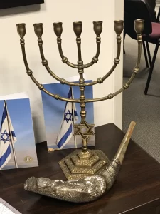 Irvin Baxter's office in Jerusalem