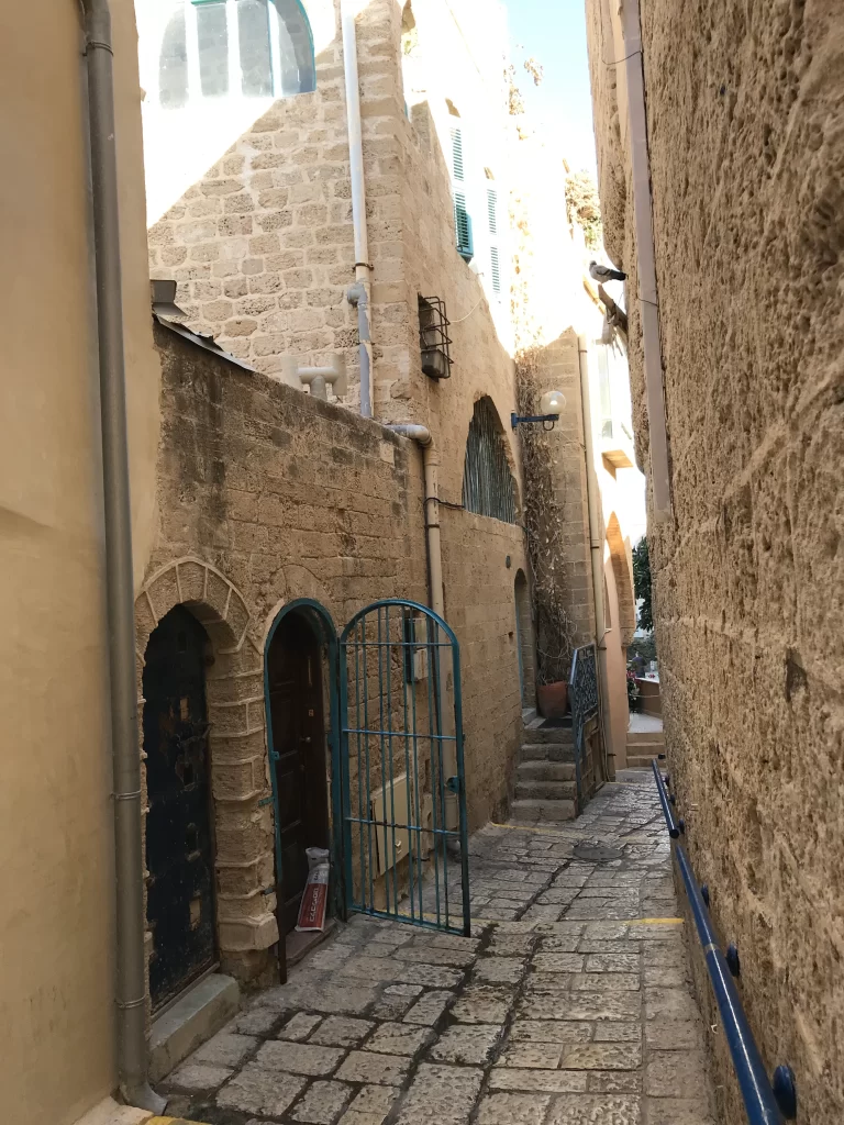 road to Simon the Tanner’s house
