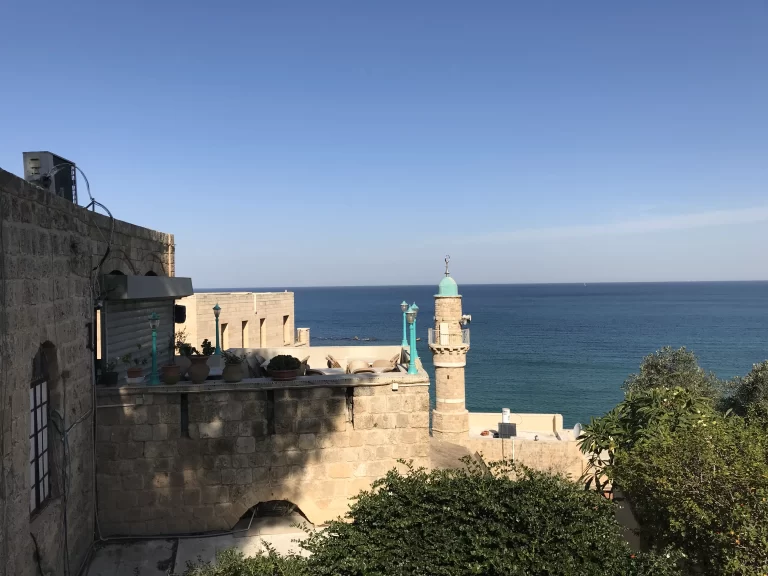 light house in Old City of Jaffa